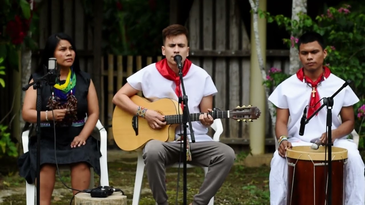 Cantos del Yagé EN VIVO - Nicolas Losada & Erika Muchavisoy | Música Medicina