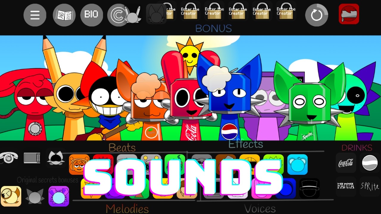 Testing Sprunki Pyramixed Music + ALL Extras?! 🎧👀 | BloxArts