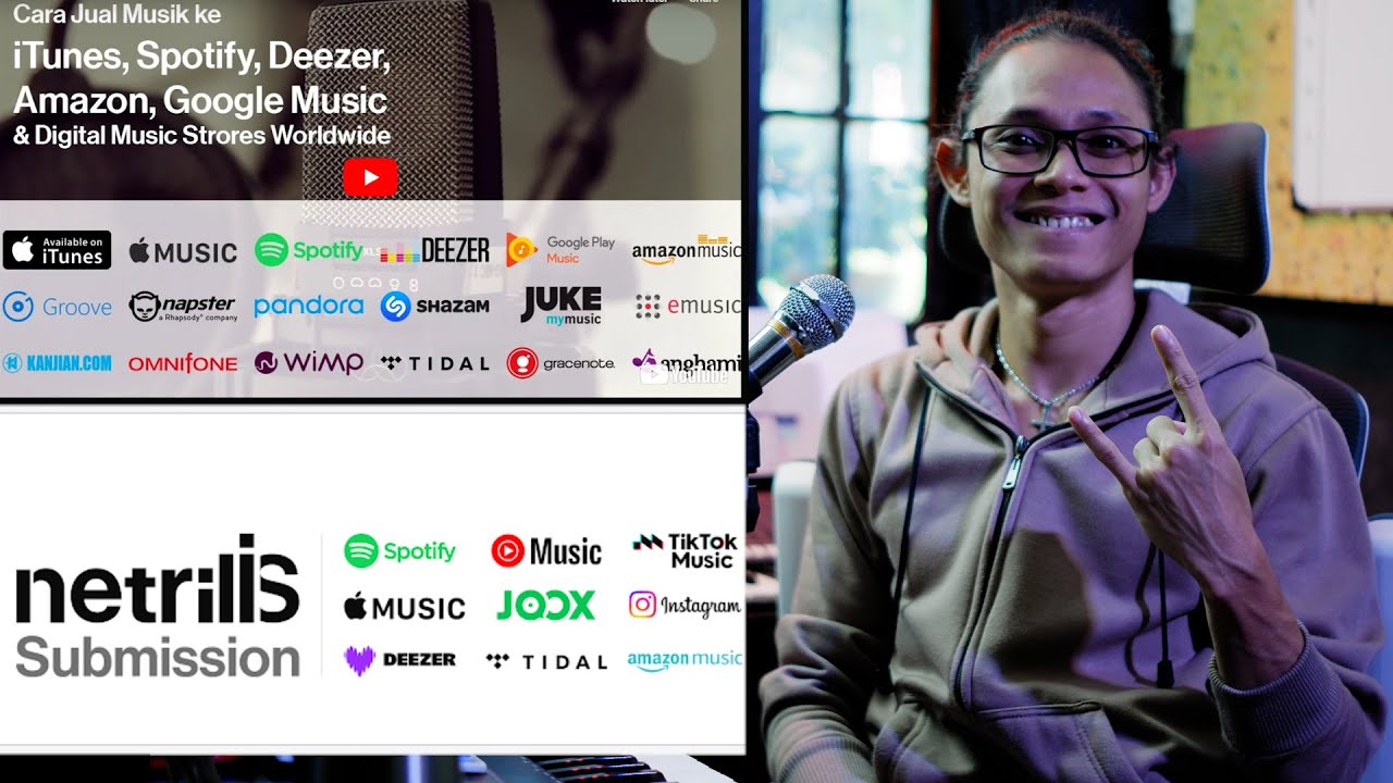 CARA RILIS LAGU SENDIRI KE DIGITAL PLATFORM - Spotify, Joox, Apple Music, dll | 