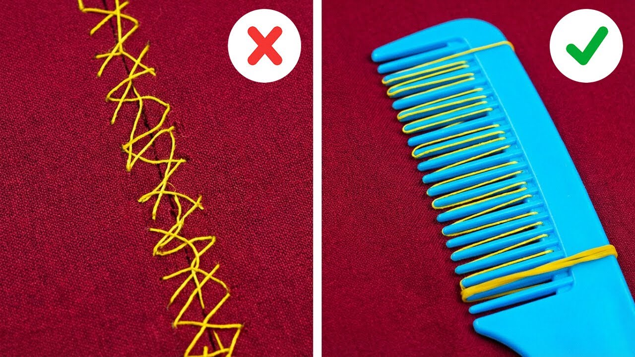 ✂️💡 Dicas de Costura Faça Você Mesmo para Reparar e Embelezar Roupas 🧵✨