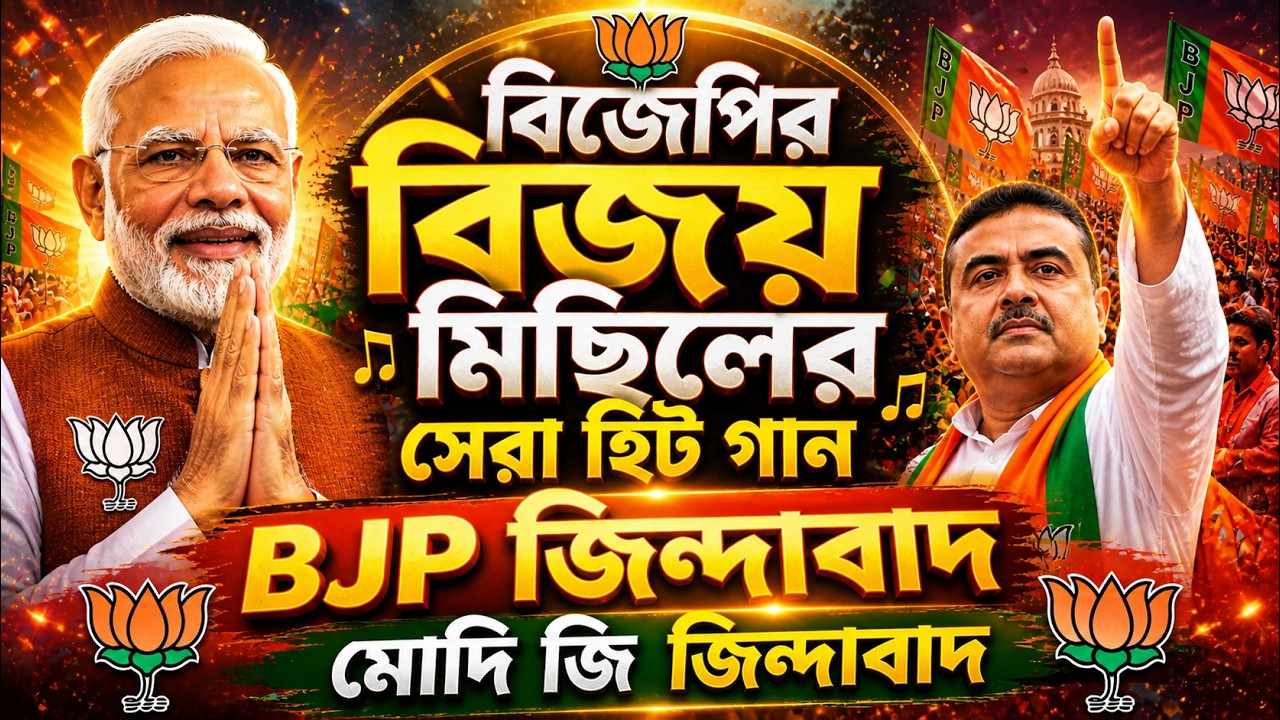বাংলায় বিজেপির জয় 2026 ❤️ Bjp Jindabad | Modi Ji Jindabad 👍BJP PARTY DANCE SONG 2026 | BJP Song