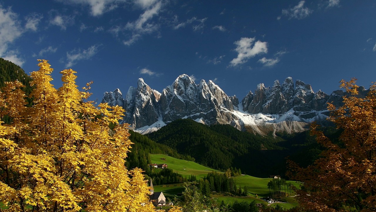 Val di Funes 4K- Villnoesser Tal