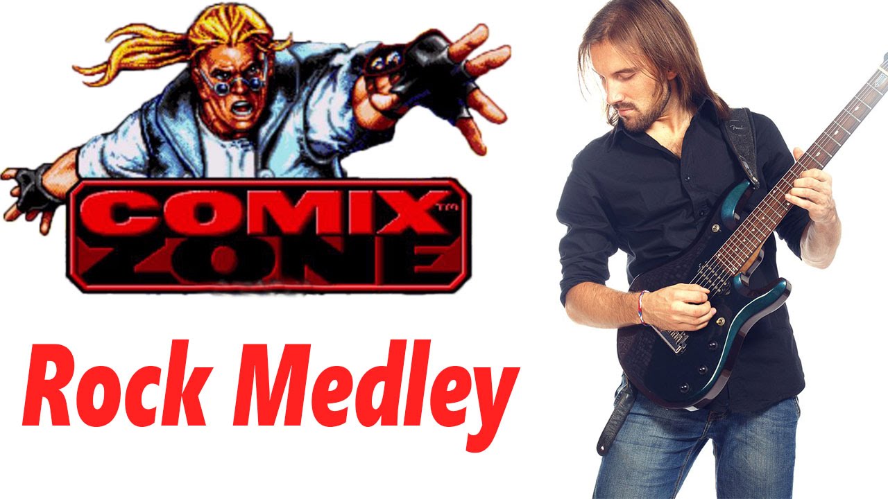 Comix Zone OST cool ROCK medley ! (cover by ProgMuz)