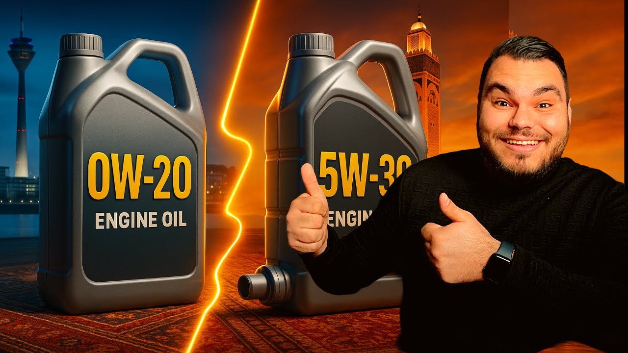 زيت خفيفة وتقيلة أجي تعلم 0W20 و 5W30