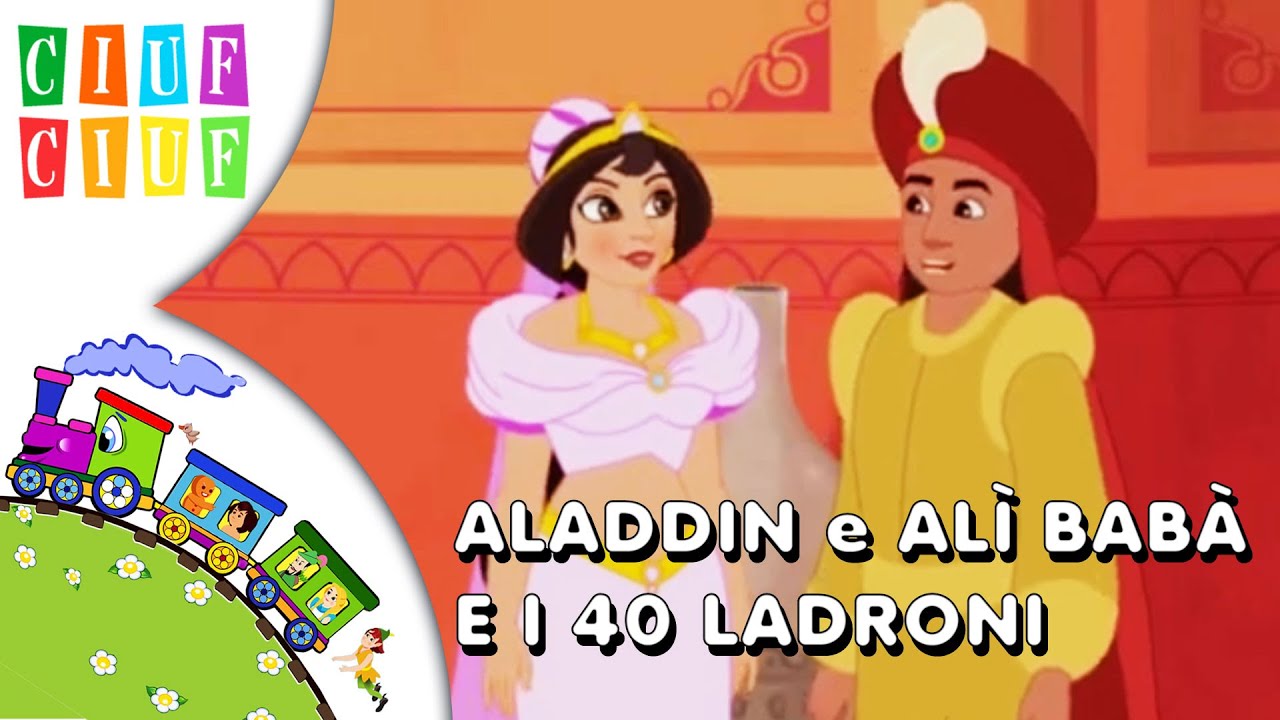 ALADDIN e ALÌ BABÀ a cartoni animati | Fiabe in italiano per bambini | Ciuf Ciuf
