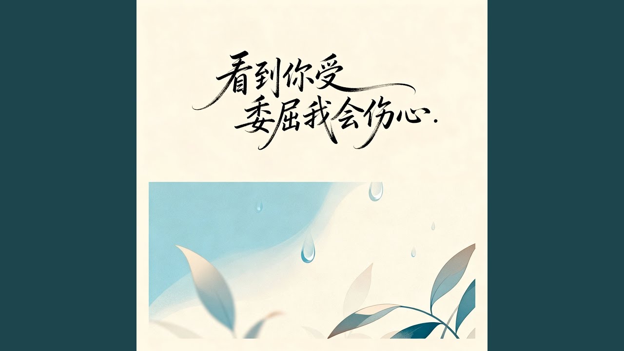 看到你受委屈我会伤心