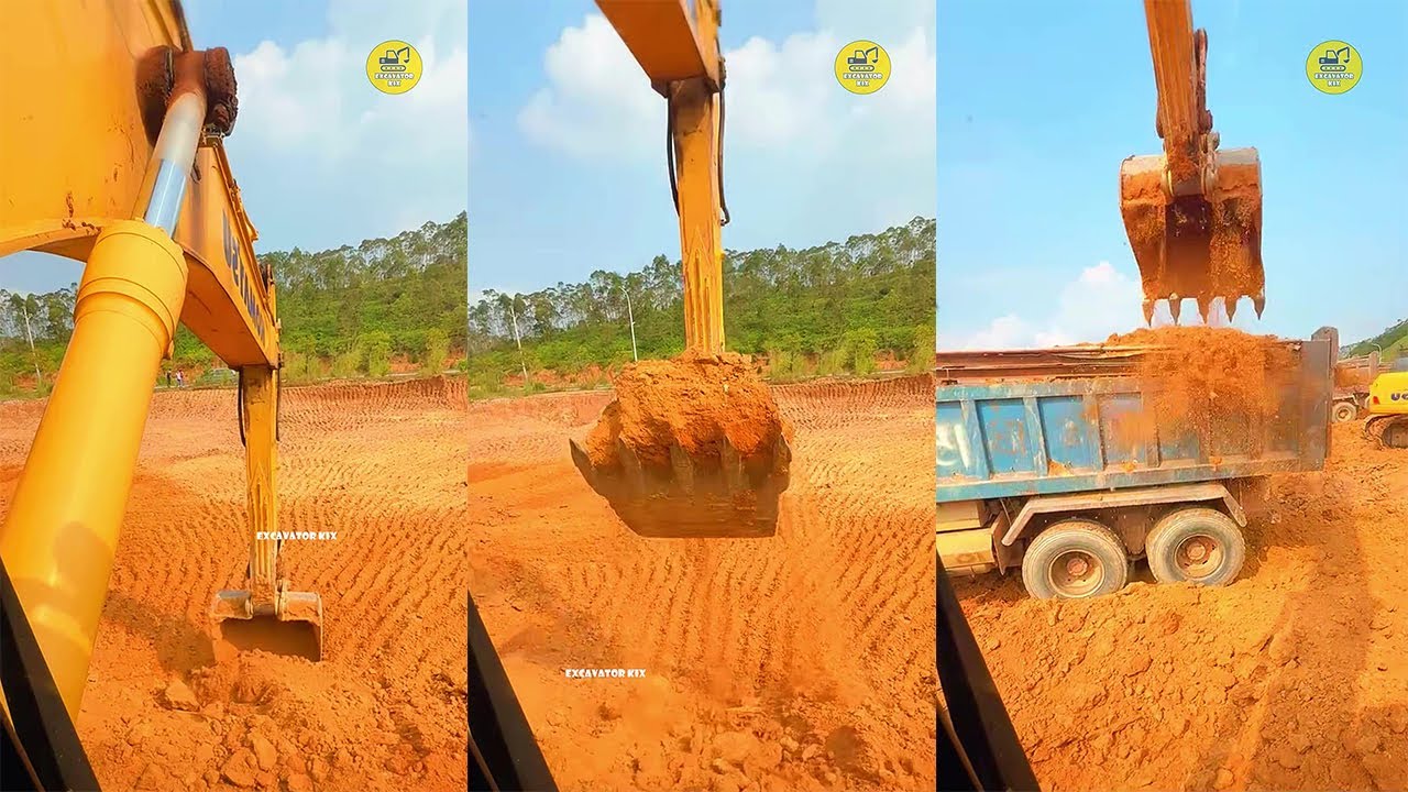 How To Excavators Load Soil Onto Trucks Professionally P1591