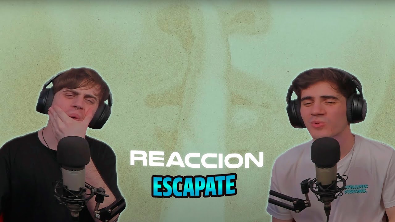 [REACCION] Escápate - Tito Double P, Chino Pacas (Lyric Video)