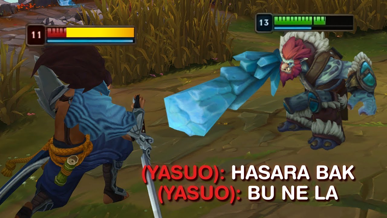 UCUBE TRUNDLE İLE RAKİBE KIŞKIRTMA