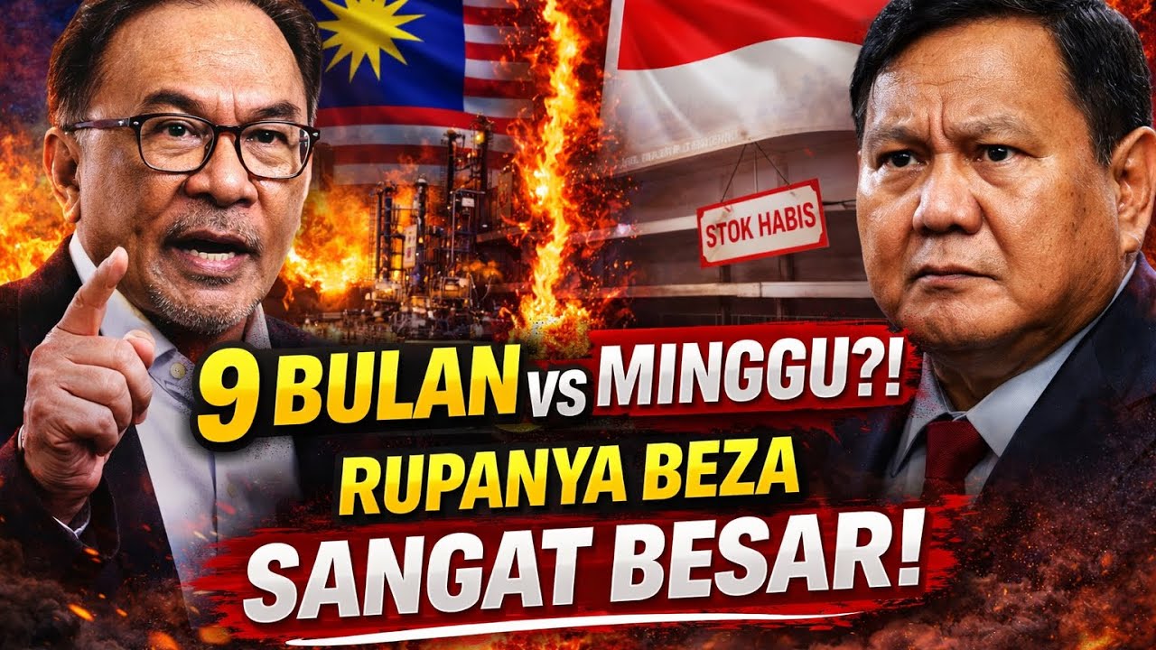 TERKEJUT! MALAYSIA BOLEH TAHAN 9 BULAN — INDONESIA HANYA 20 HARI?!