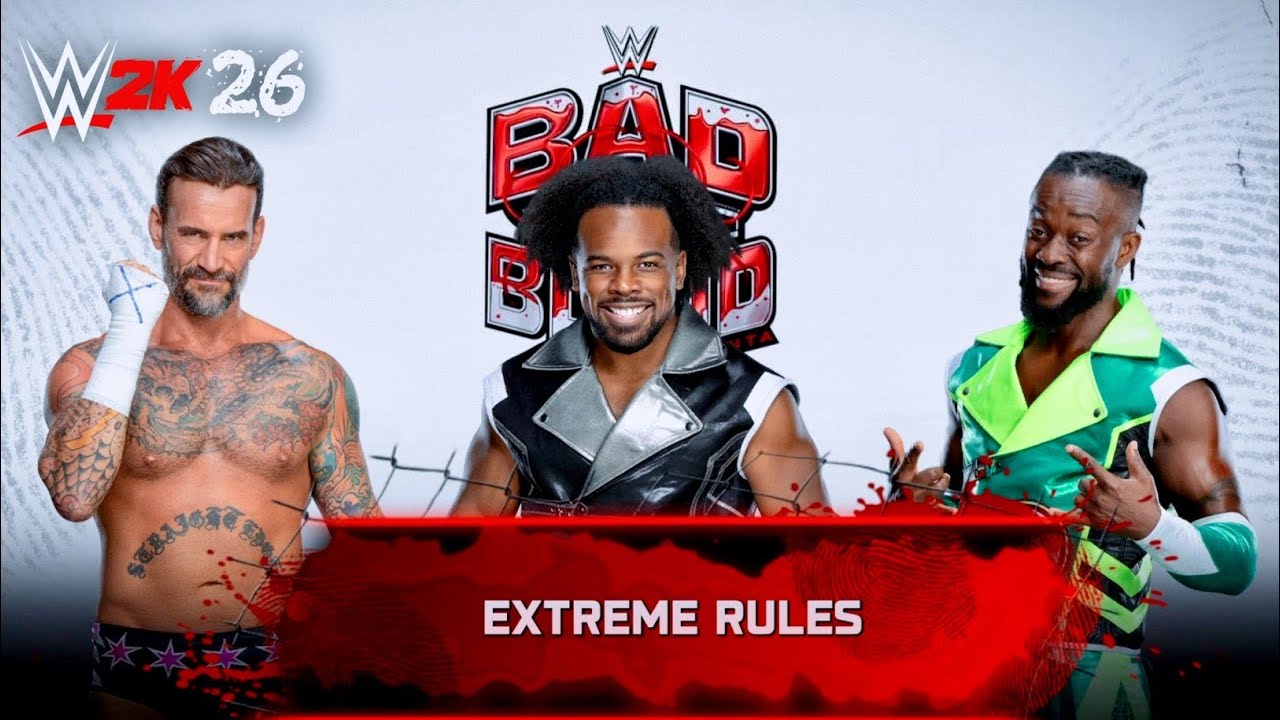 Full Match: Cm Punk Vs. Kofi Kingston And Xavier Woods, #wwe  #wwe2k25 #wwe2k26 #cmpunk