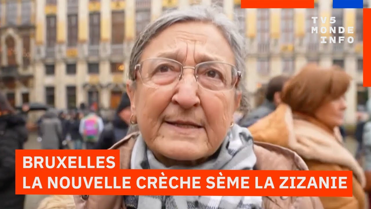Belgique : La nouvelle crèche sème la zizanie sur la Grand-Place de Bruxelles