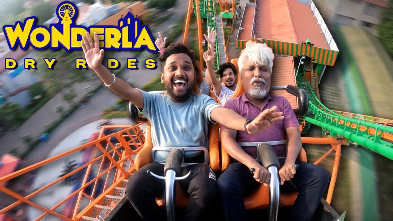 Thrill Rides at WONDERLA Bangalore 🔥🥵| Dry Rides!