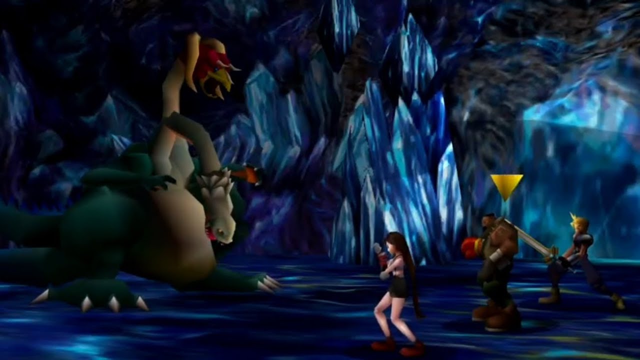 FFVII - Being lucky in some boss fights
