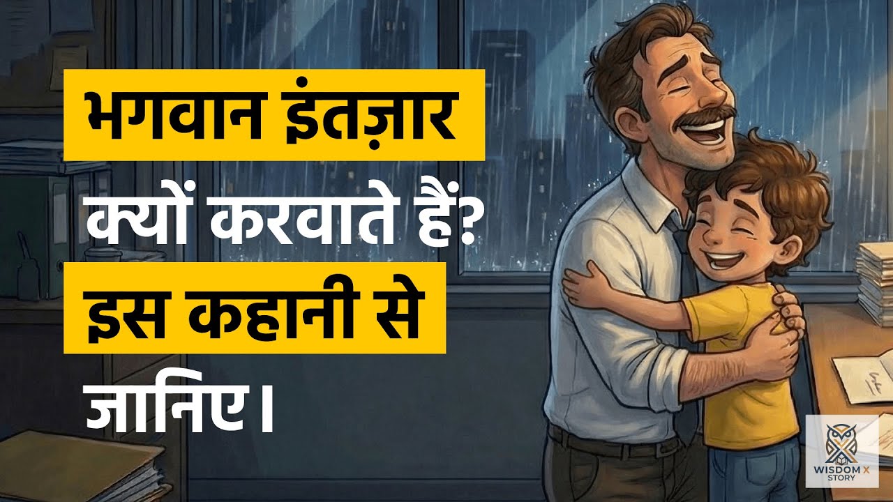 भगवान इंतज़ार क्यों करवाते हैं? | Why does God make us wait? | WisdomX Story