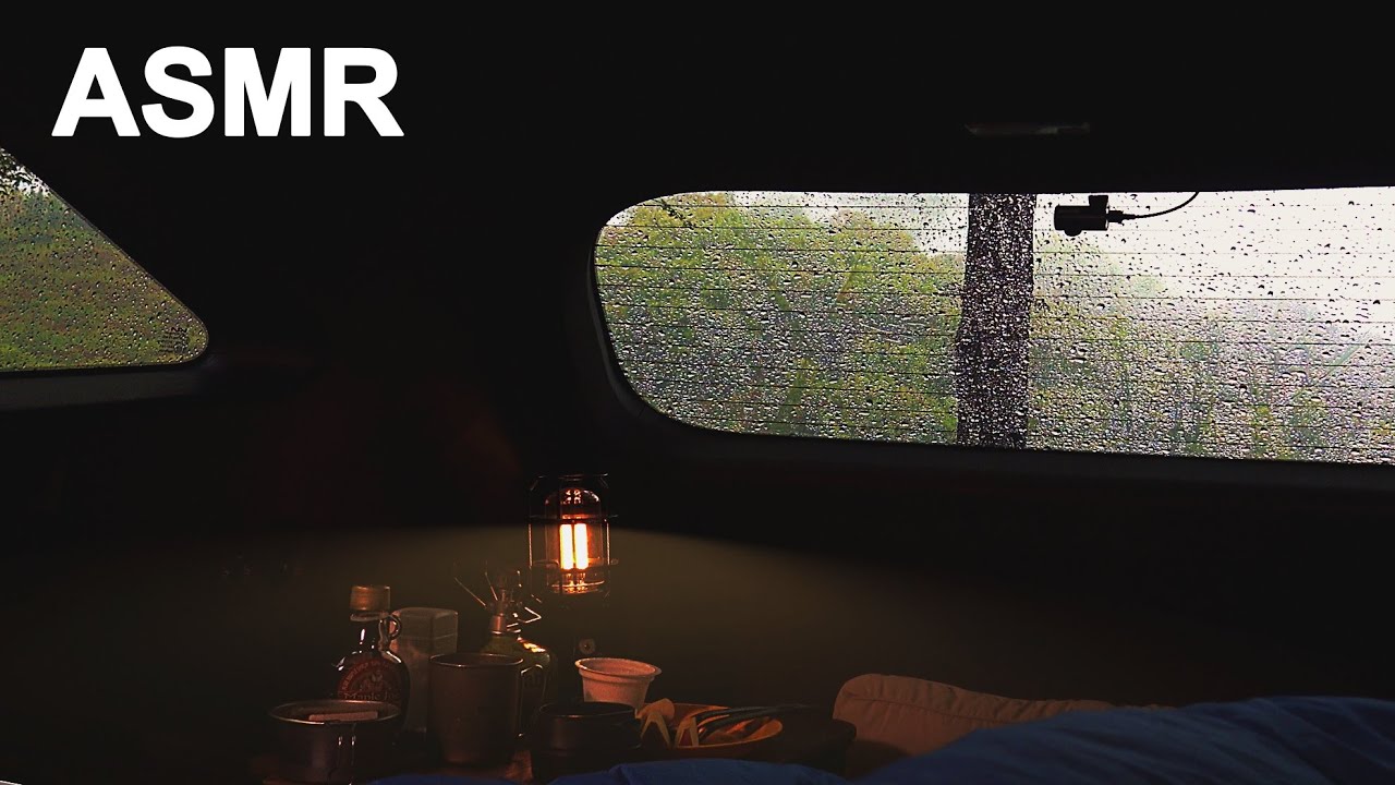 ASMR 차 안 빗소리에 잠들고, 7시간 후 깨어날 거예요ㅣ리얼사운드ㅣ