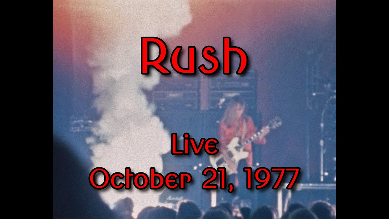 Rush - Live Ft. Worth Texas October 21, 1977 8mm Film (HD)