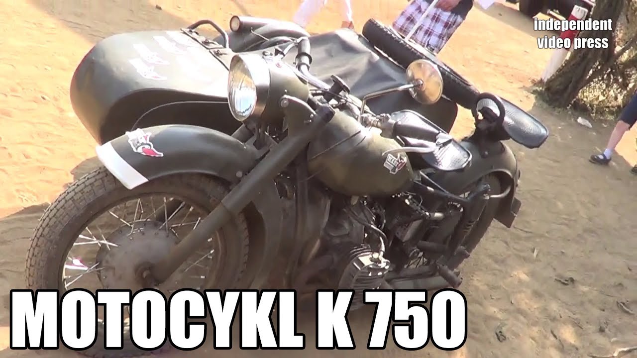 Motocykl K750 (1964r) -  przejażdżka i rozmowa z właścicielem