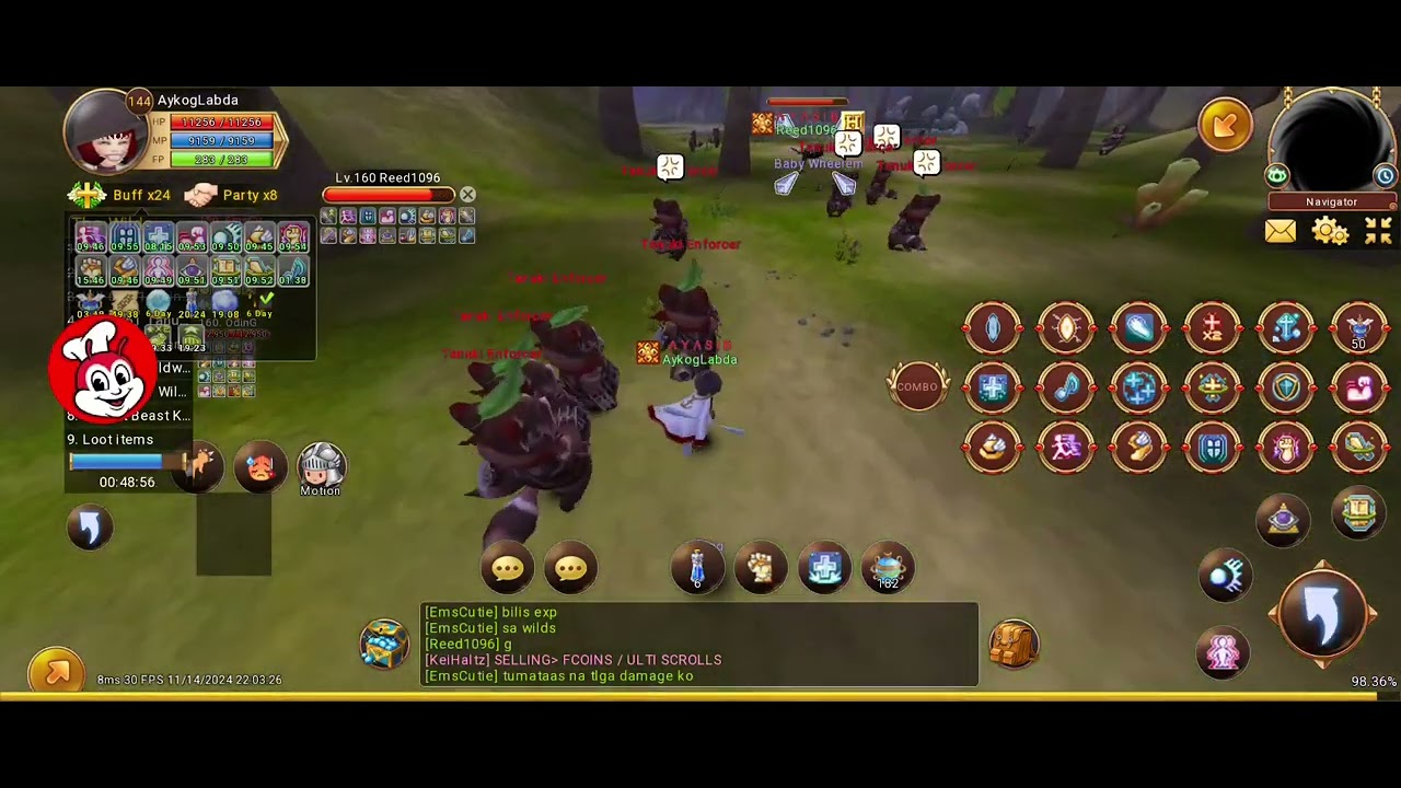 Flyff Universe ringmaster WILDS RUN (MOBILE)
