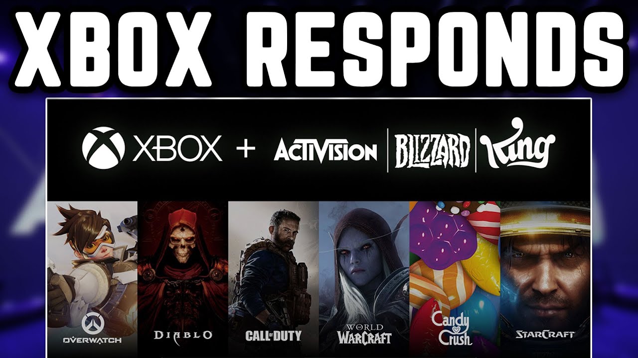 Xbox Activision Blizzard Acquisition XBOX Responds to CMA Remedies