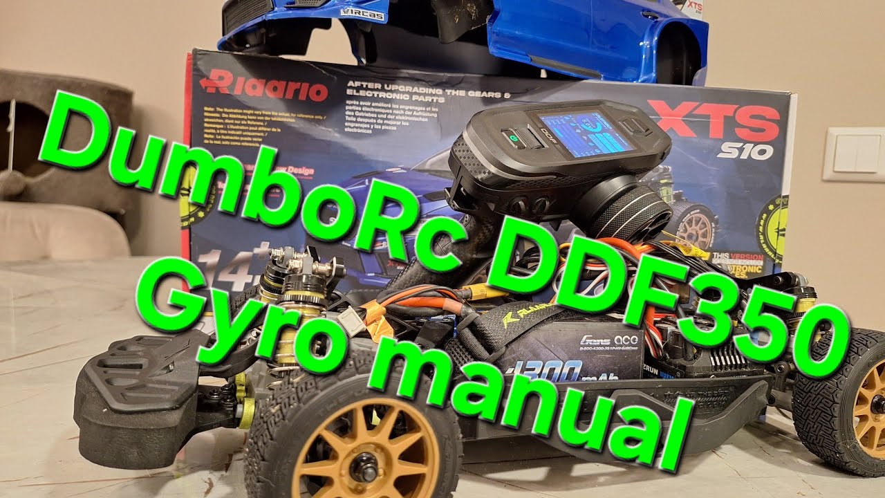 Учебное пособие DumboRc DDF 350 по настройке гироскопа на Xts S10 Rlaarlo.