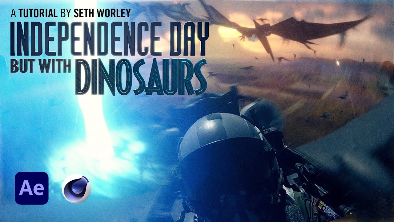 Tutorial | Independence Day VFX, But With Dinosaurs