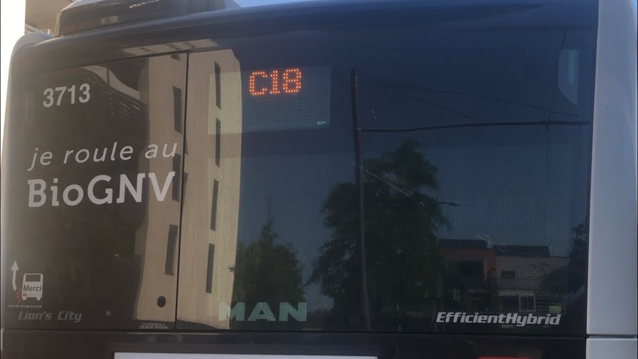 Timelapse sur la Ligne 52: de Vaulx La Grappinière à Parilly Université Hippodrome+ Petit Bonus !