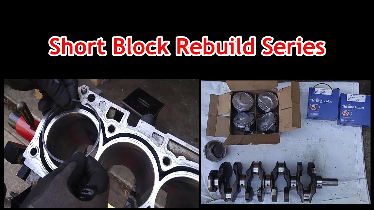 Short Block Rebuild - Hyundai / Kia - Cylinder Bore Examination & Preparation (2.4 GDI) - Ep. 1