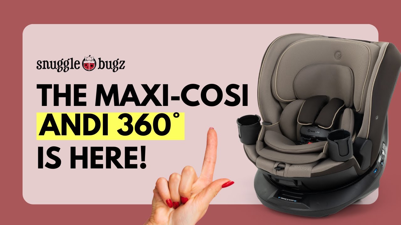 Обзор детского автокресла Maxi-Cosi Andi 360° с функцией вращения «все в одном» | Поездки без стр...