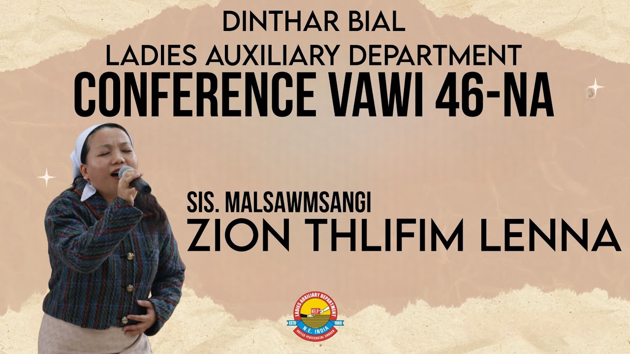 Sis. Malsawmsangi - Zion thlifim lenna | 15.03.2026