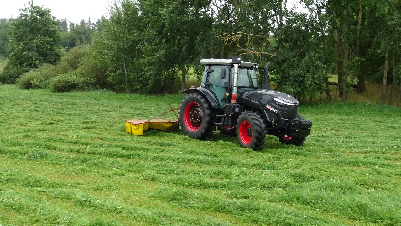 TRAKTOR BADA 160 -  TEST. PRVNÍ TRAKTOR V ČESKÉ REPUBLICE.