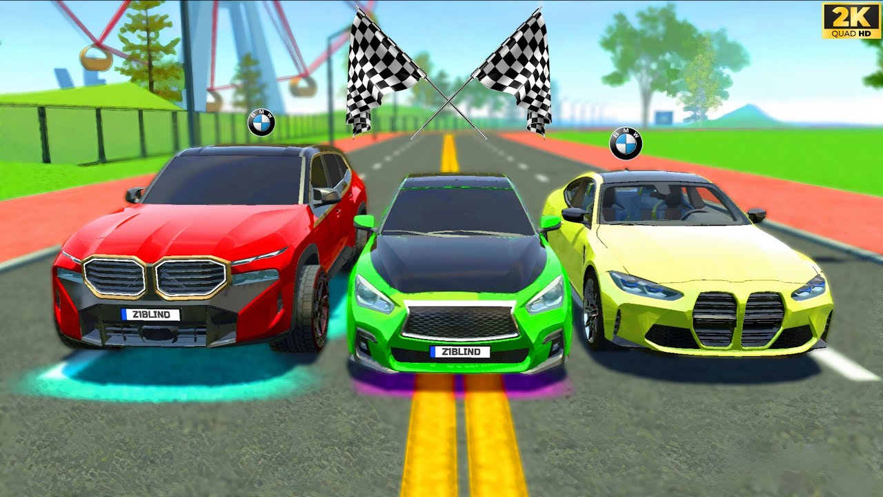 Infiniti Q50 Car Racing &Top Speed Test | Car Simulator 2 New Update Gameplay 
