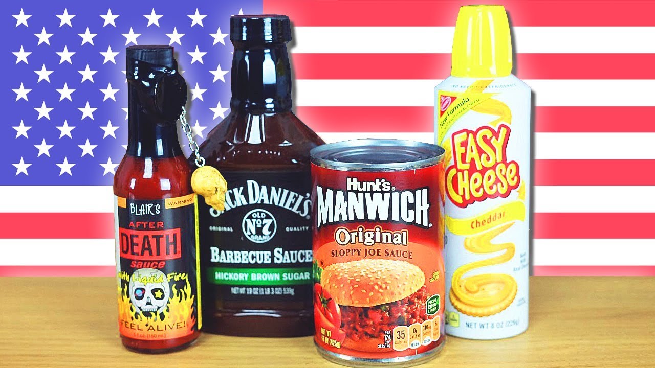 Salse AMERICANE! - Proviamo il FORMAGGIO SPRAY!