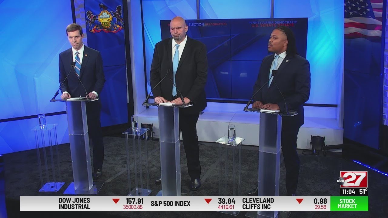 Fetterman fends off attacks in Pennsylvania Democratic U.S. Senate Debate