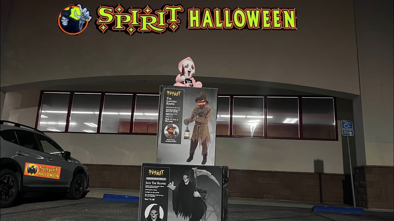 Spirit Halloween 2025 Mission Viejo CA (GOT LANTERN KEEPER AND JACK THE REAPER!)