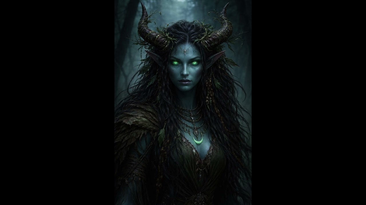 Crowned by Night   /       Dark Fantasy Rock | Druid • Elven • Mythical /