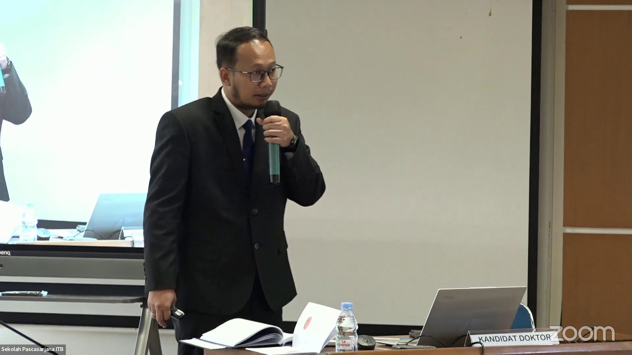Sidang Doktor a.n.  Horas Yosua (FTSL)