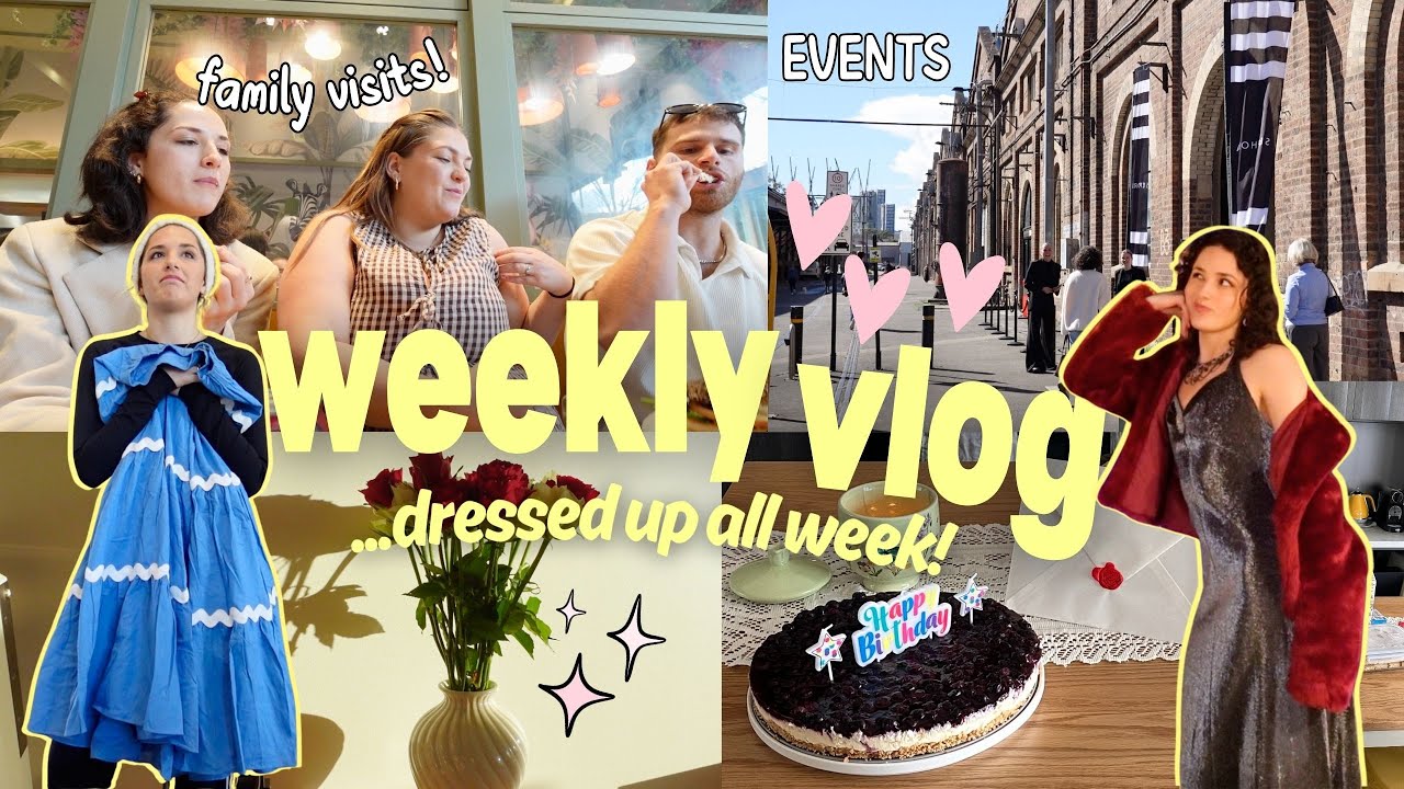 no lazy outfits this week! 👗👛 (actually putting effort into what we wear) WEEKLY VLOG