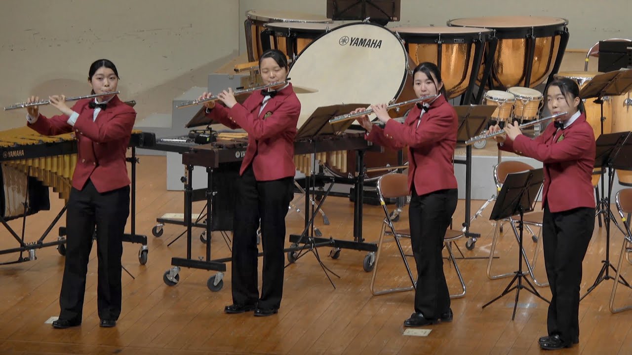 浜松市立高校 吹奏楽部 フルート４重奏「グランドカルテットOp.103」