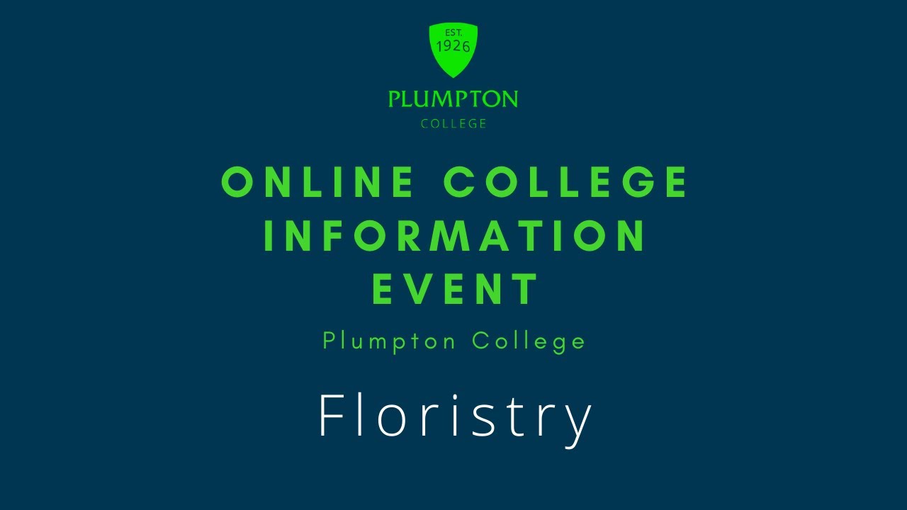 Floristry at Plumpton College