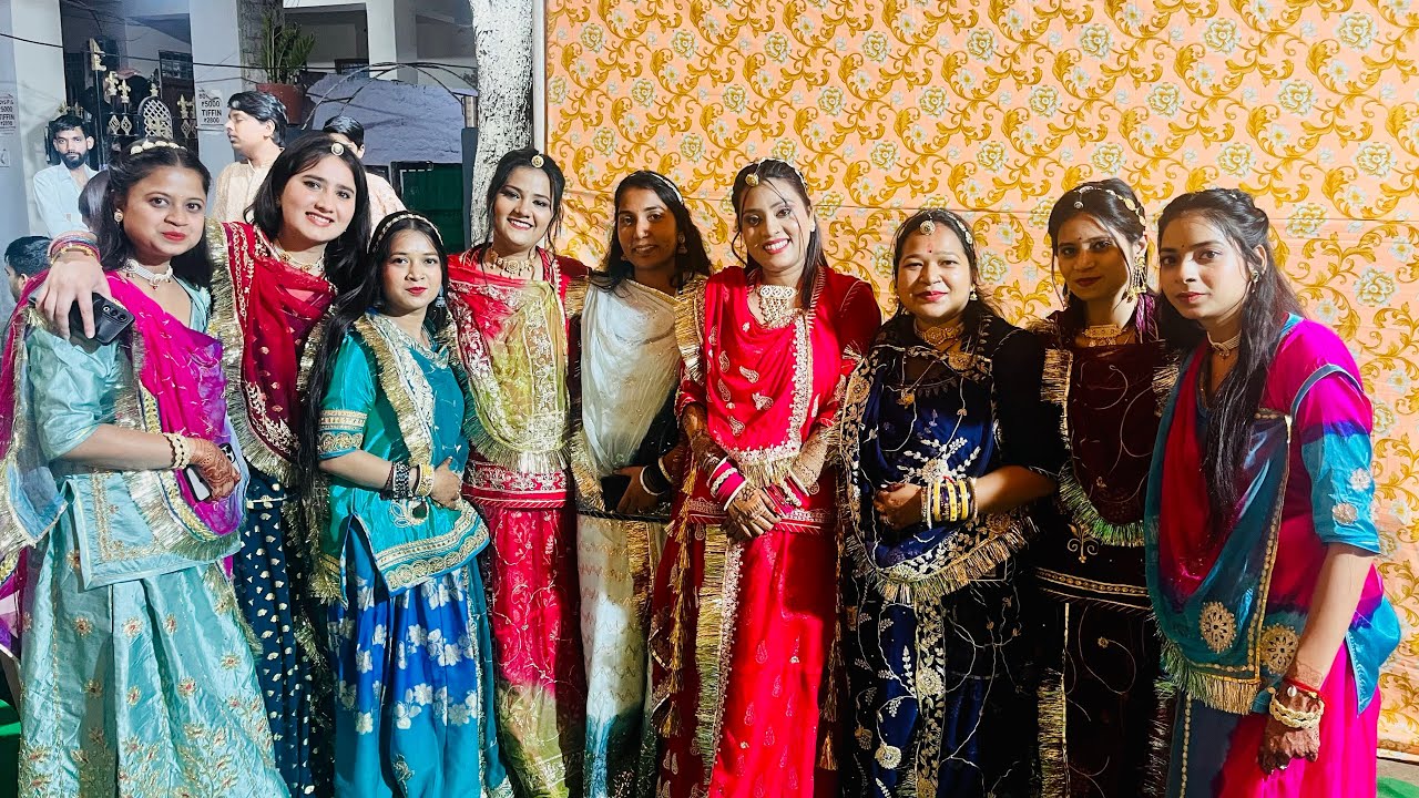 Haldi & sangeet ka function 🥳| sab ne pehni poshak 🫶| Bathadiya Vlog’s