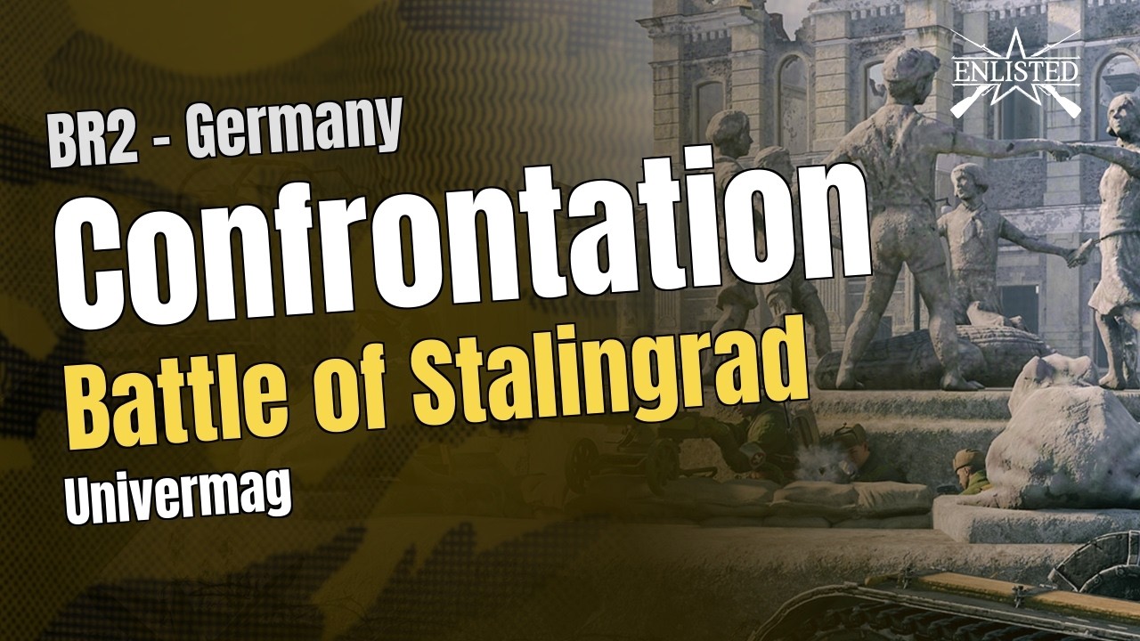 BR2  🇩🇪 Germany: Battle of Stalingrad - Univermag (Confrontation ) - Enlisted Gameplay
