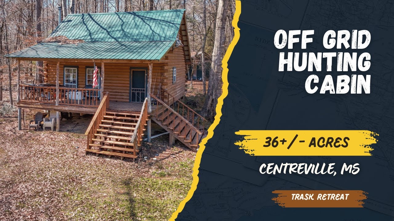 Off Grid Hunting Property w/ 36 Acres For Sale - Centreville, MS