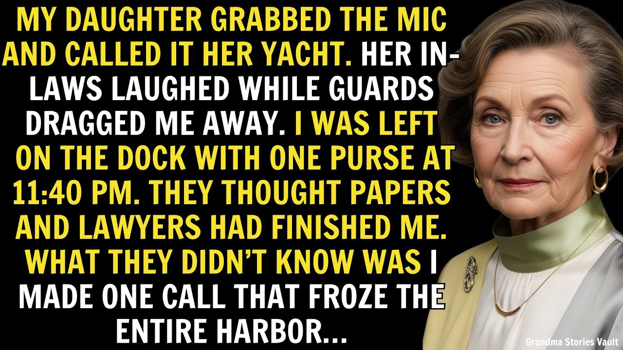 My Daughter Kicked Me Off My Own Yacht for Her In Laws. What I Did Next Left Them Speechless...