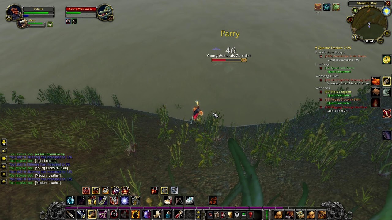 Let's Play Classic WoW: 1st timer. (Day 5 Dwarf Hunter) Killing Chok'sul or else.