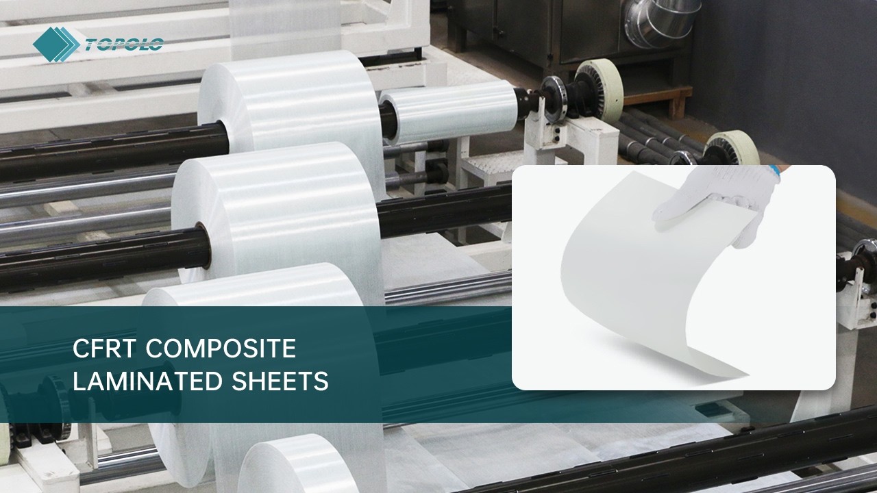 Producing Natural Color PP Resin CFRT Composite Laminated Sheets