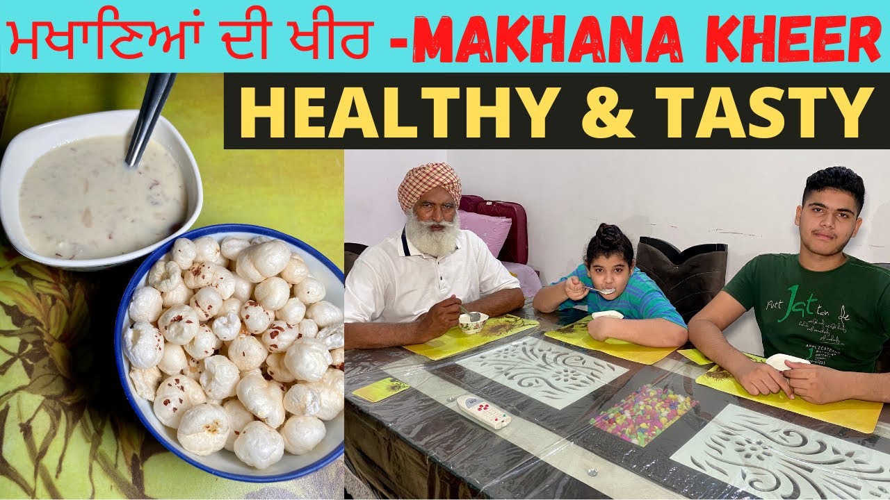 Makhana Kheer Recipe | Super Healthy Phool Makhane Ki Kheer