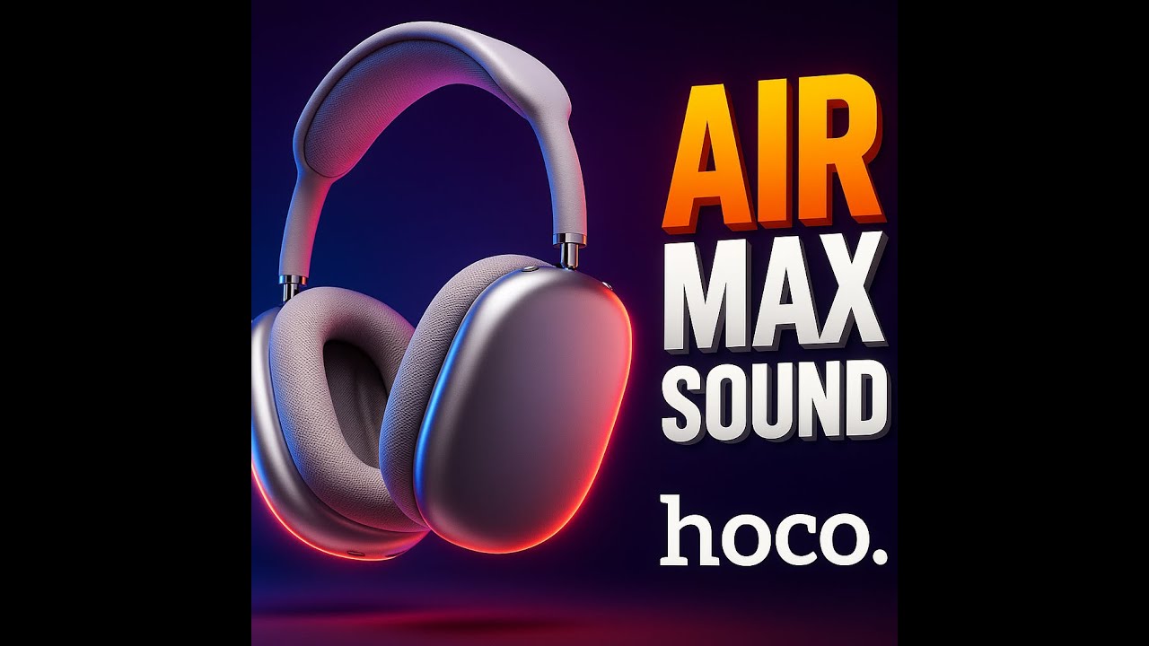 Hoco W35 Air Max – 40 Hours of Pure Sound Freedom!