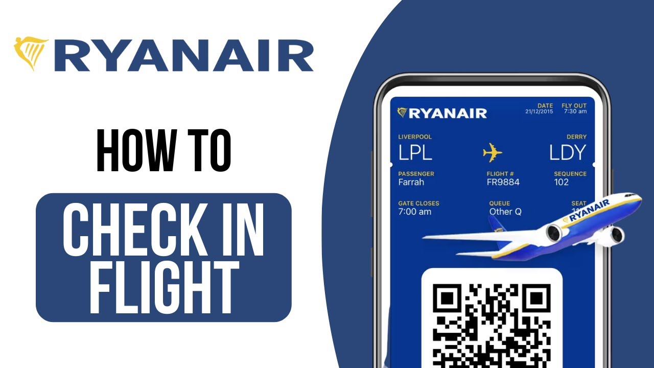 How to Check in Ryanair Flight App (EASY!)