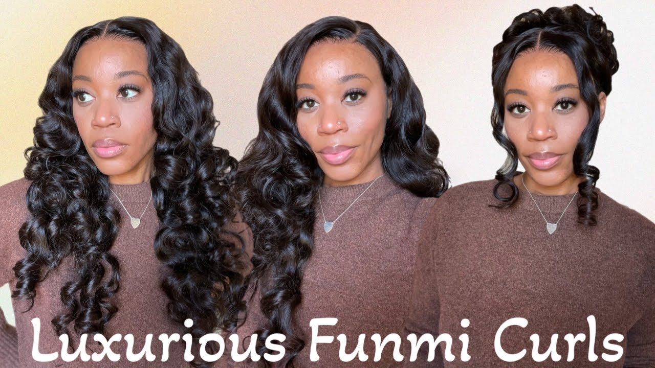 *NEW* SALON Quality Curls | READY to WEAR 6 inch Funmi Curly Wig | GLUELESS install Ft. MEGALOOK